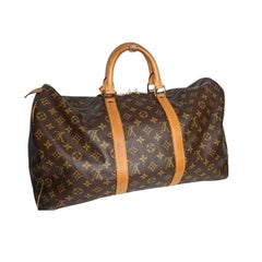 Louis Vuitton 1999 Monogram Canvas Keepall 50 Duffle