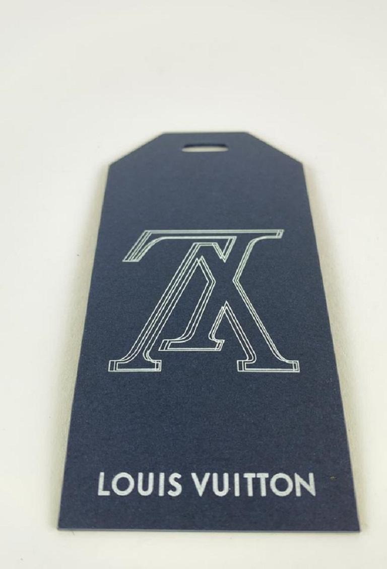 Louis Vuitton Blue Monogram Vivienne Cut Out and Bookmark ref