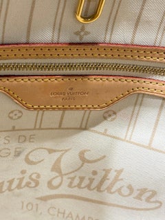 Louis Vuitton 1st Generation Damier Azur Neverfull GM Tote Bag Everyday Carryall