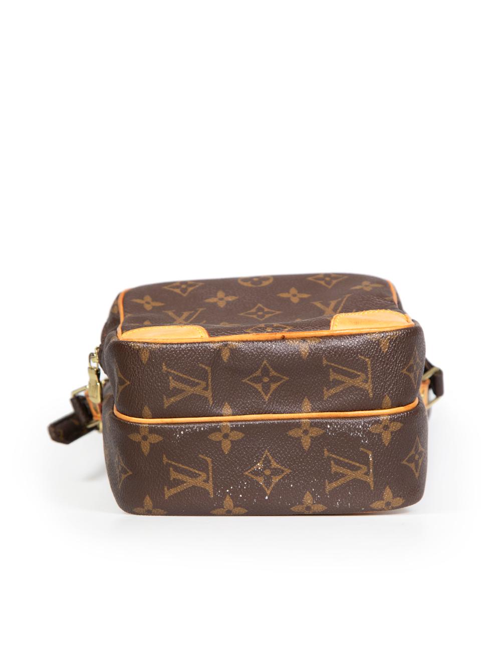 Louis Vuitton 2000 Brown Monogram Amazon Messenger Bag Damen im Angebot