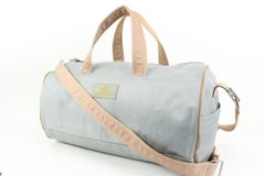 Louis Vuitton 2000 LV Americas Cup Grey Polochon Travel Bag 39lk324s