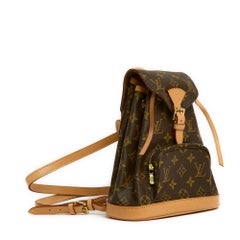 Louis Vuitton 2001 LV Montsouris Mini Sac dos Back Pack Bag