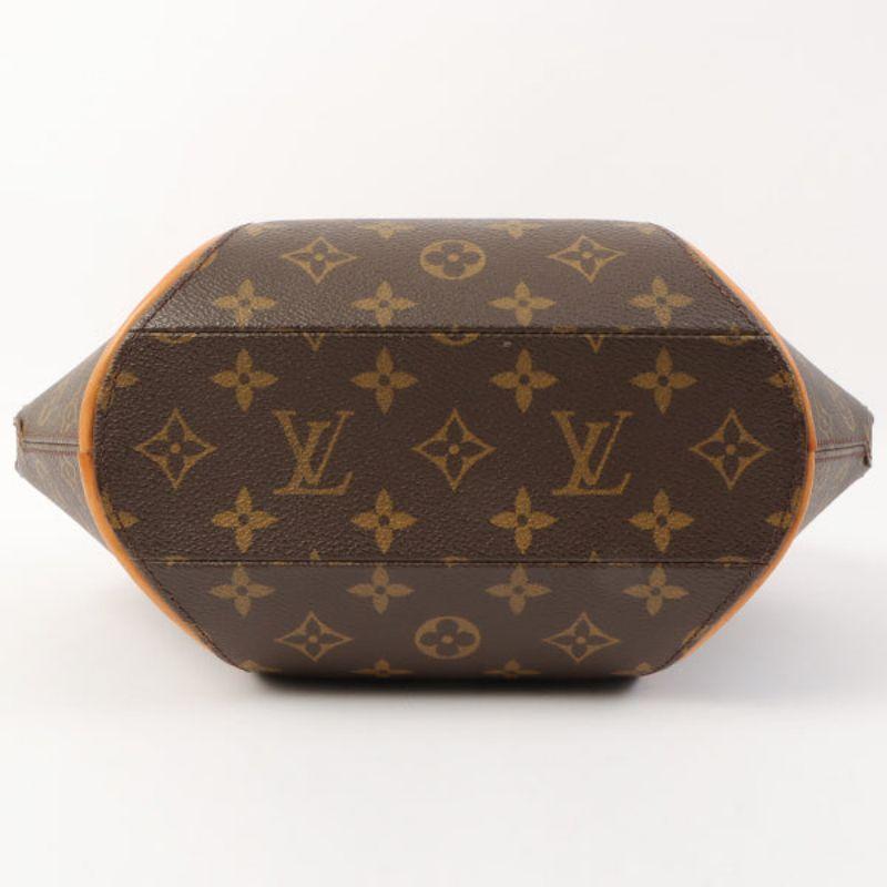 Louis Vuitton 2001 Made Canvas Monogram Ellipse Pm Brown Bag 8