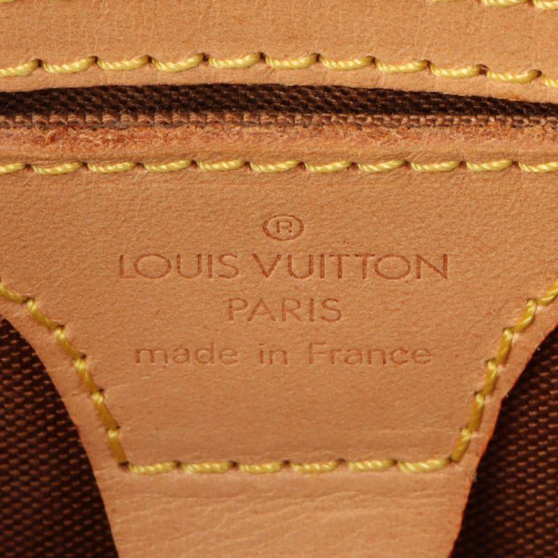 Louis Vuitton 2001 Made Canvas Monogram Ellipse Pm Brown Bag 3