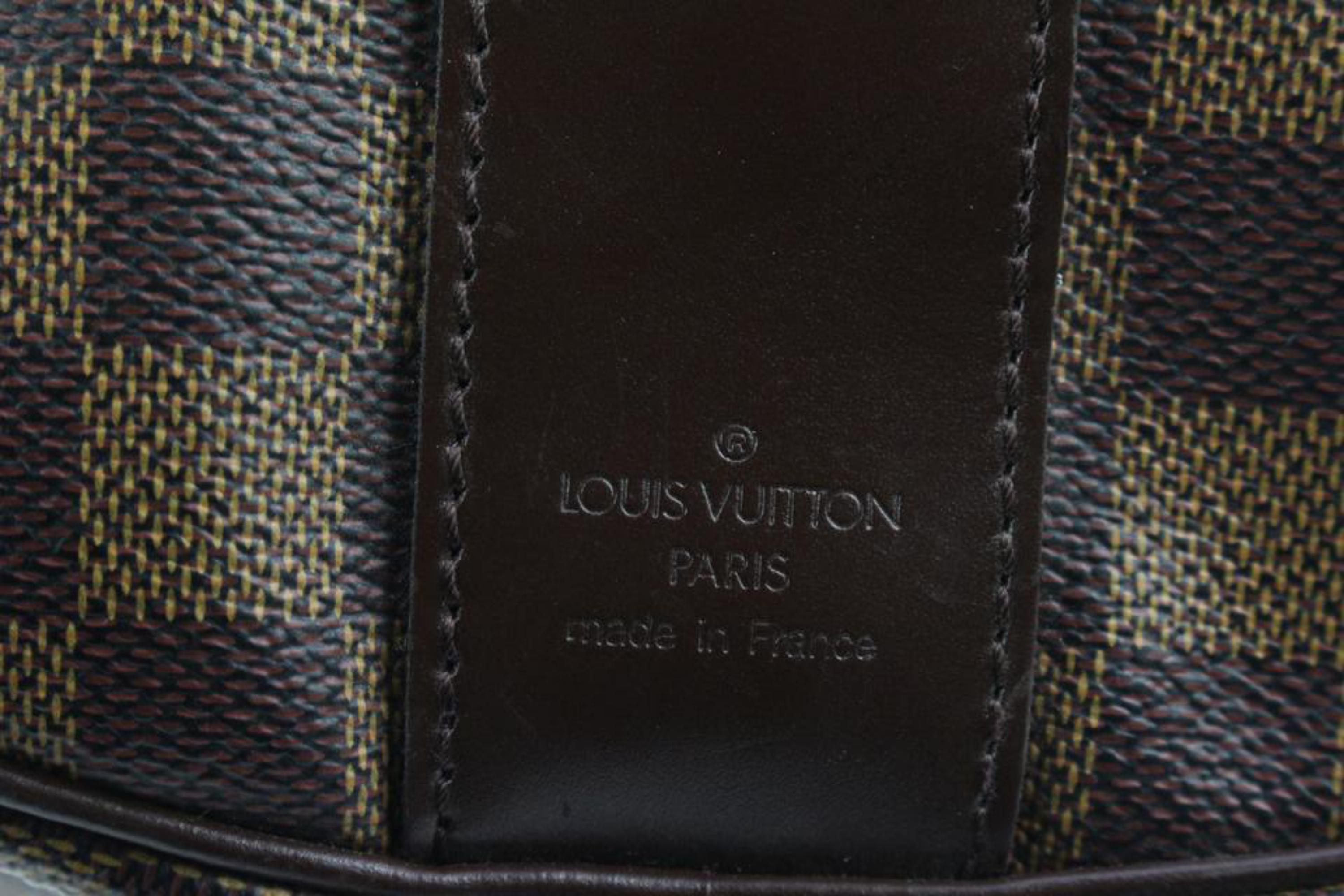 Louis Vuitton 2002 Golf Damier Ebene Cup Sac Polochon Duffle 34lv223s For Sale 3