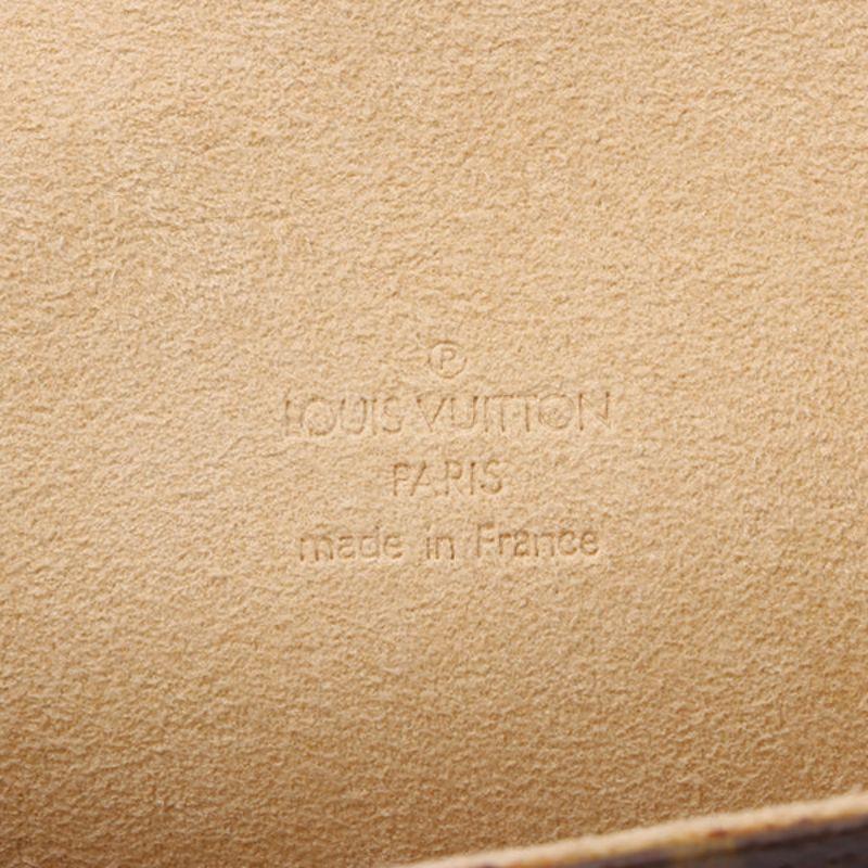 Louis Vuitton 2002 Made Canvas Pochette Florentine Brown Bag 2