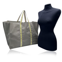 Louis Vuitton 2003 LV Cup Edizione Limitata Vinile Grigio Tote Grande