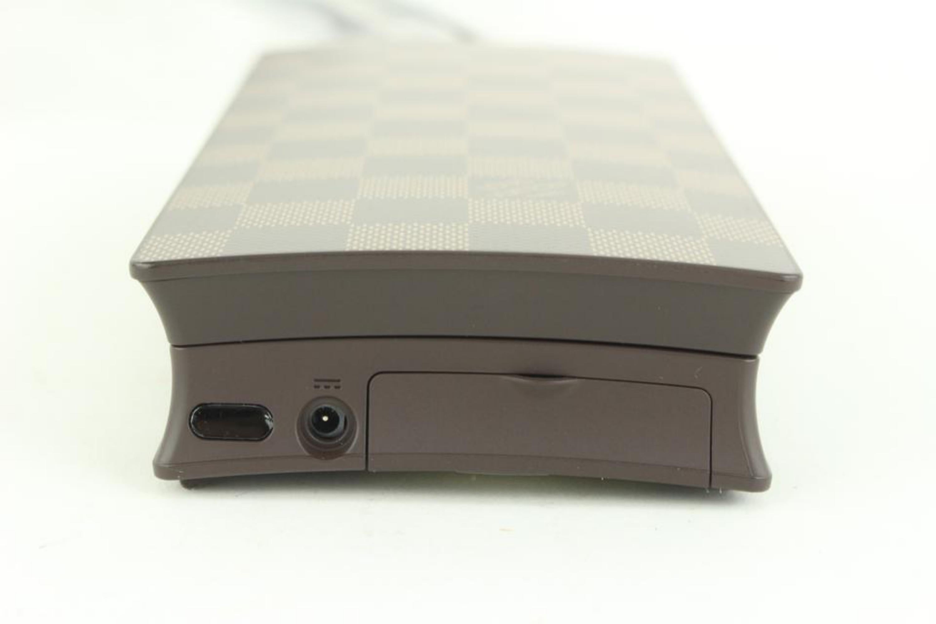 Louis Vuitton 2003 LV Japan 25th Damier Ebene Mini Computer 16lv30 In Excellent Condition In Dix hills, NY