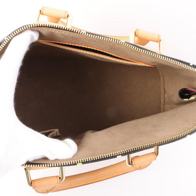 Louis Vuitton 2003 Made Monogramm Multicolor Alma Noir Tasche 2