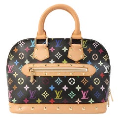 Louis Vuitton 2003 Made Monogram Multicolor Alma Noir Bag