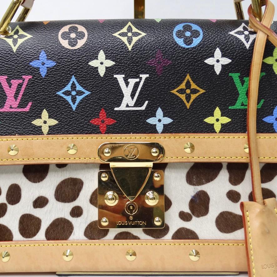 Louis Vuitton 2003 Multicolor Monogram Sac Dalmatian Shoulder Bag In Good Condition In Scottsdale, AZ