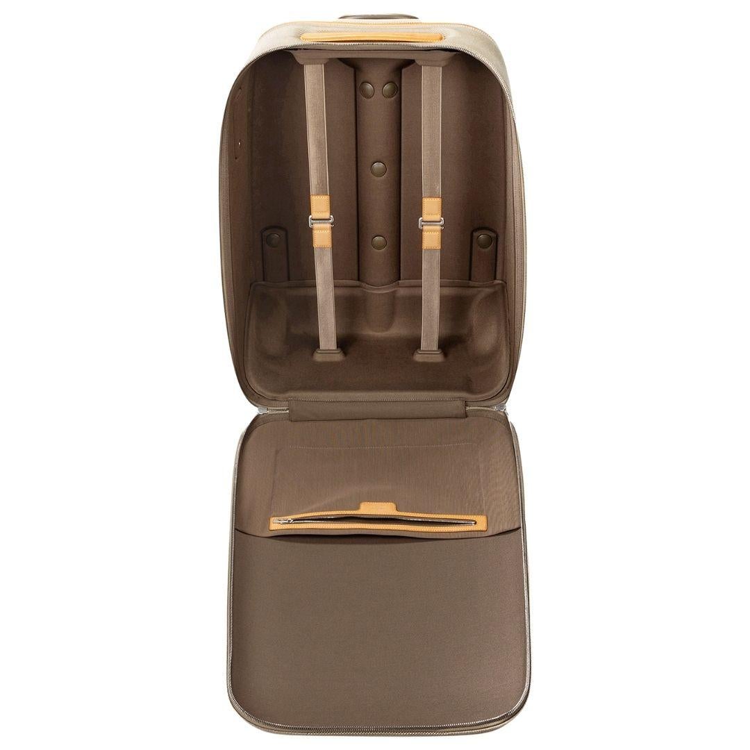Louis Vuitton 2003 Olive Damier Ebene Suitcase For Sale 1
