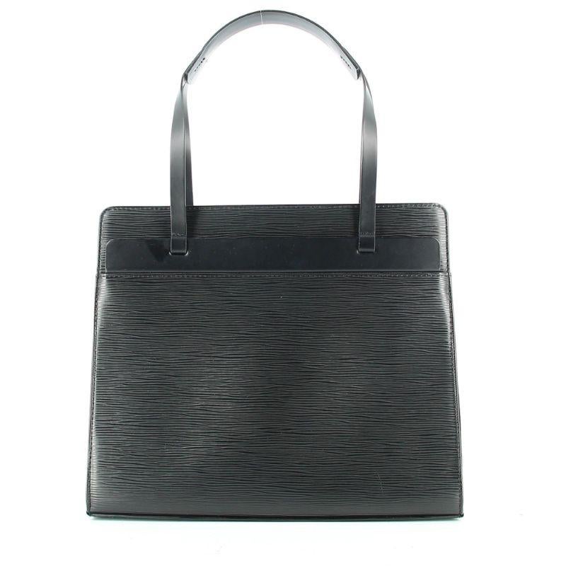 Louis Vuitton 2003 Borsa Riviera in pelle nera Epi In condizioni buone in vendita a PARIS, FR