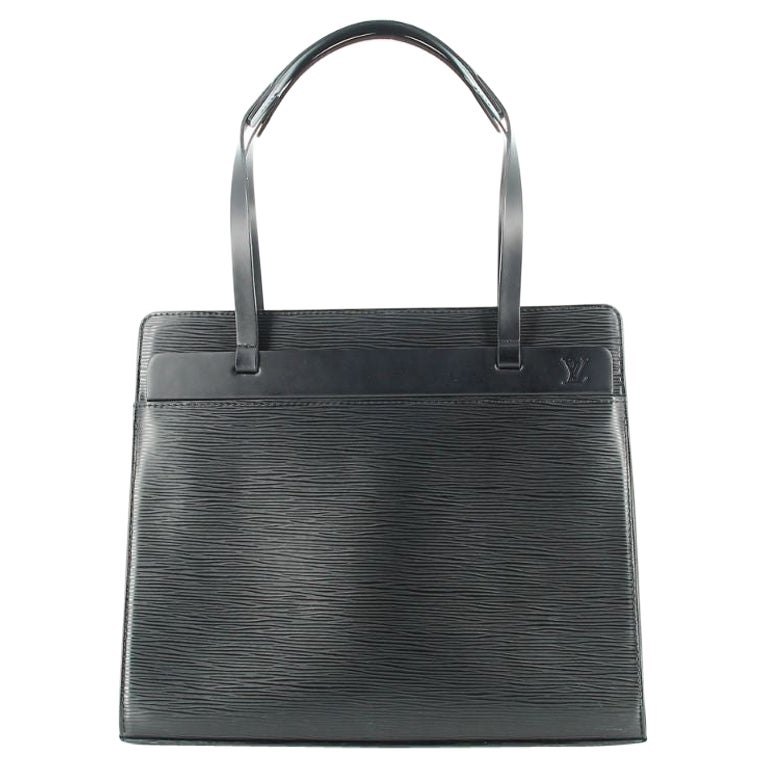 Bolso Louis Vuitton 2003 Riviera de piel Epi negra en venta