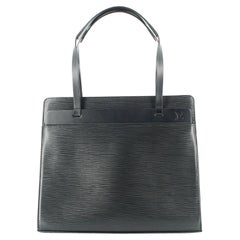 Bolso Louis Vuitton 2003 Riviera de piel Epi negra