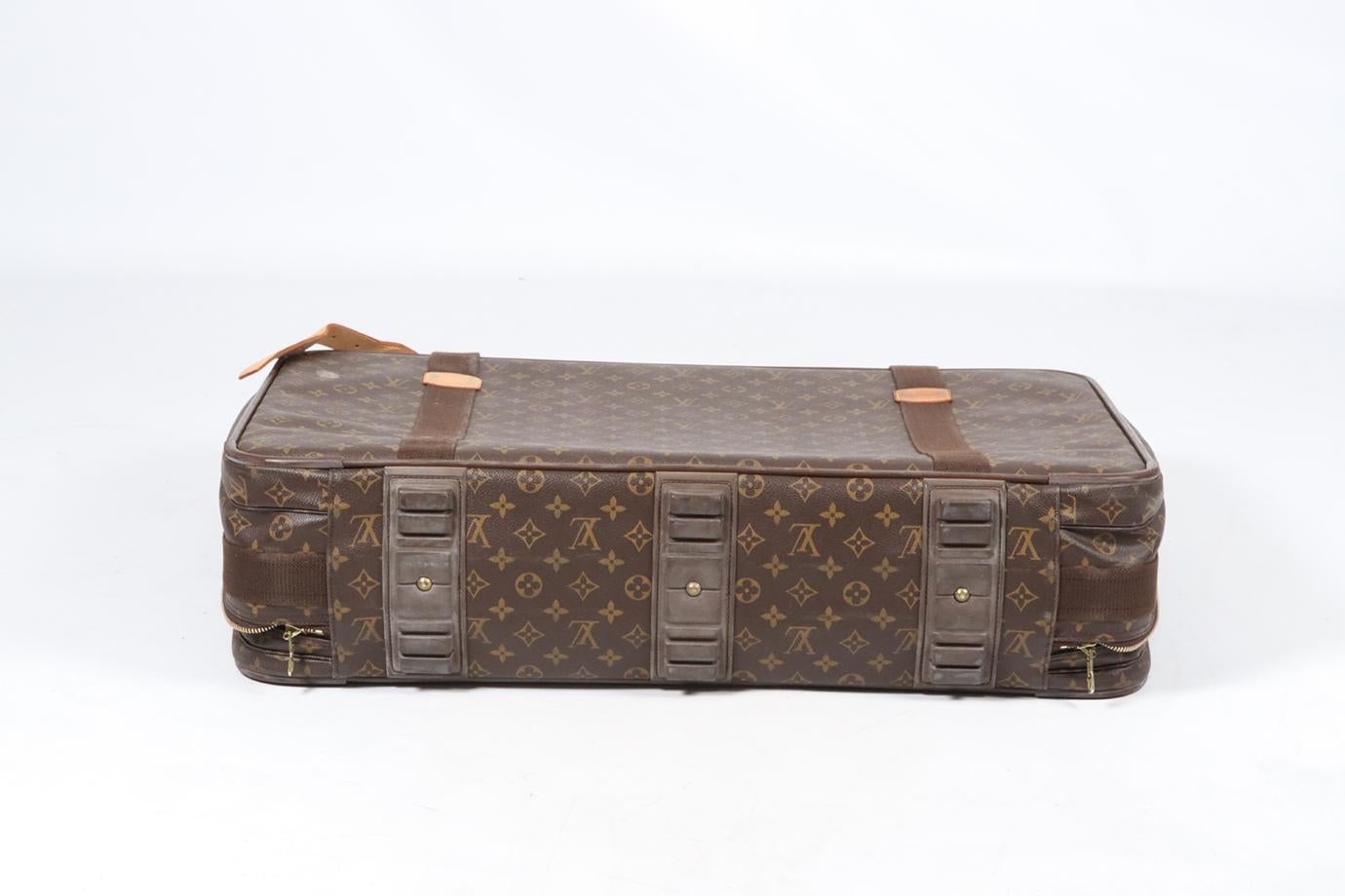 Louis Vuitton 2003 Satellite 70 Monogram Coated Canvas And Leather Suitcase 7
