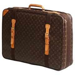 Louis Vuitton 2003 Satellite 70 Monogram Coated Canvas and Leather Suitcase (Valise en toile et cuir)