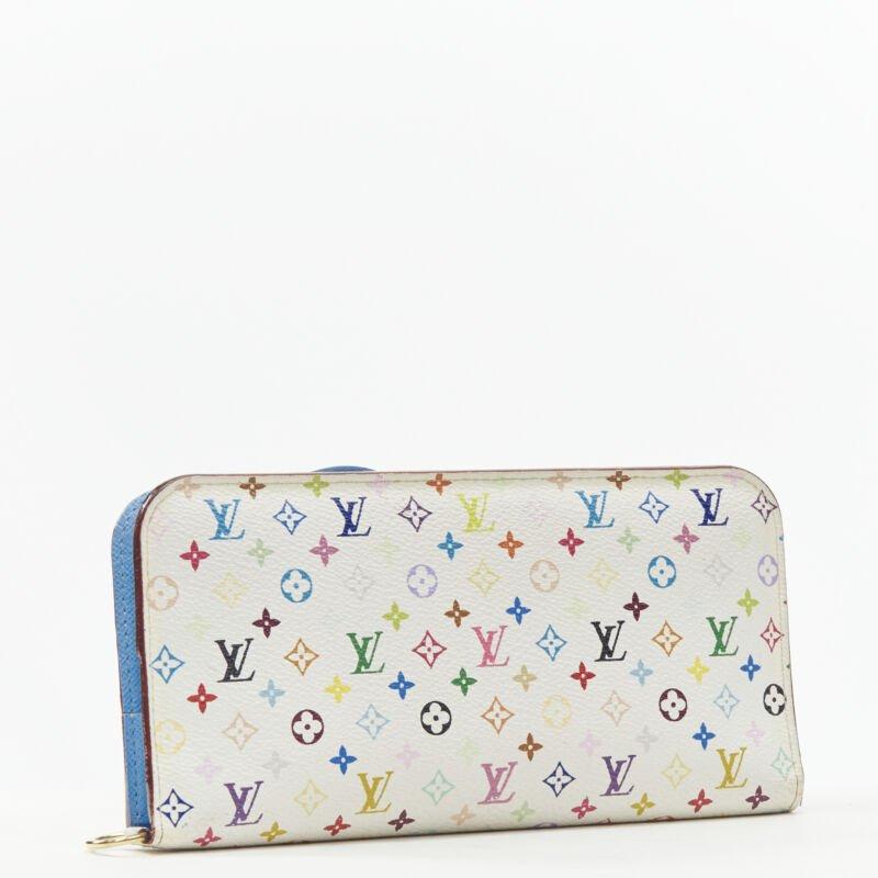 LOUIS VUITTON 2003 Takashi Murakami white multicolour monogram Ansoritto wallet
Reference: TGAS/C00001
Brand: Louis Vuitton
Designer: Marc Jacobs
Model: Takashi Murakami Ansoritto
Collection: 2003
Material: Canvas
Color: White, Multicolour
Closure:
