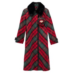 Louis Vuitton 2004 Tartan Trench Coat
