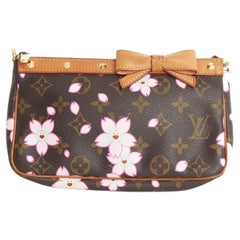Louis Vuitton 2005 Borsa Pochette con fiori di ciliegio