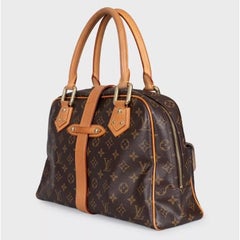 Sac fourre-tout Louis Vuitton « Manhattan GM » Monogram de 2005, avec finitions dorées