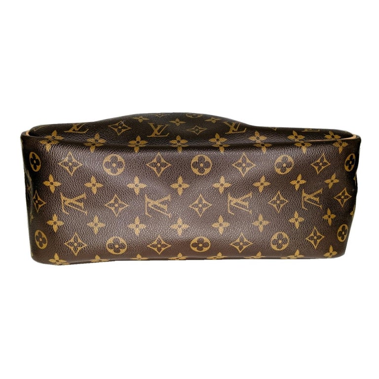 Louis Vuitton Deauville Handbag Monogram Canvas Mini Brown 22672346