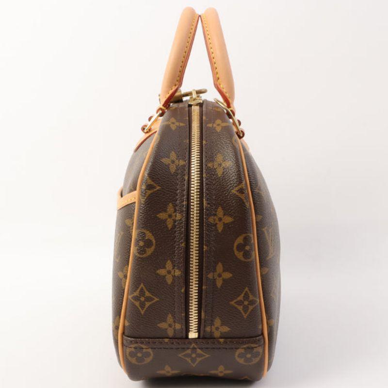 Louis Vuitton 2006 Made Canvas Monogram Trouville Brown Bag 1