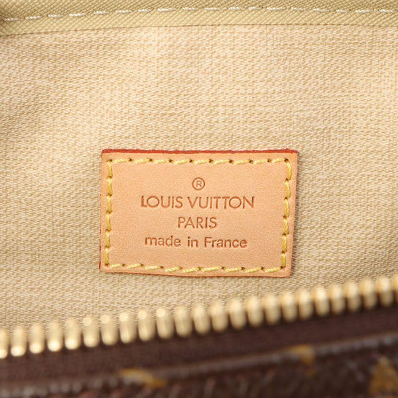 Louis Vuitton 2006 Made Canvas Monogram Trouville Brown Bag 3