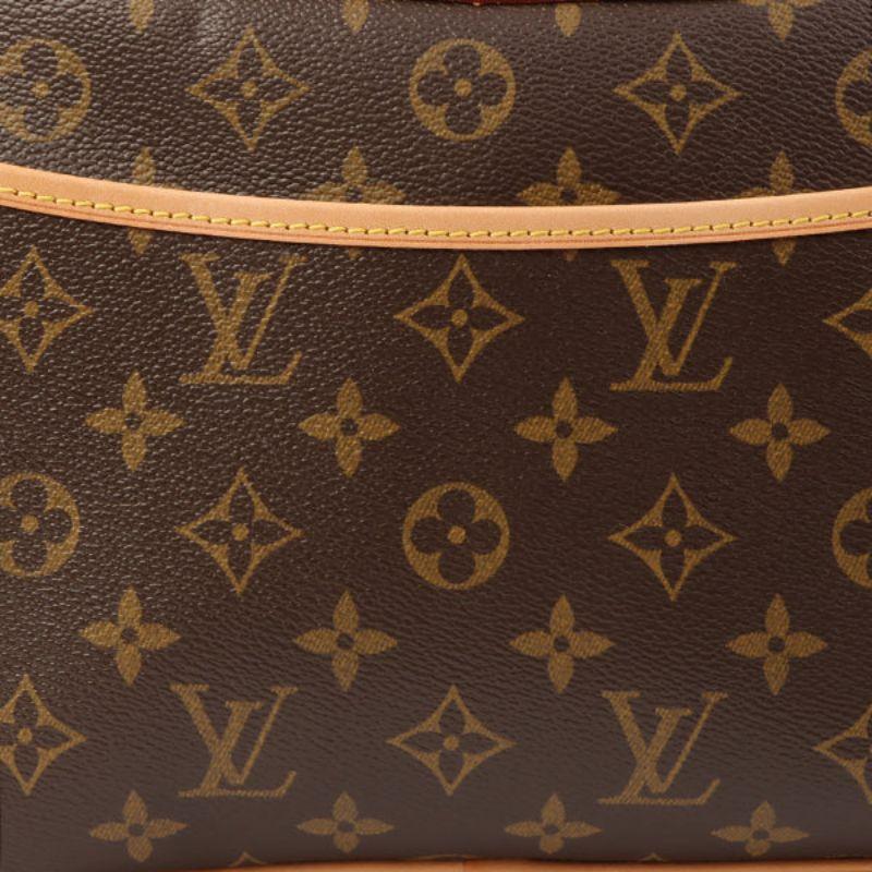 Louis Vuitton 2006 Made Canvas Monogram Trouville Brown Bag 4