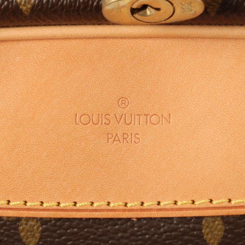 Louis Vuitton 2006 Made Canvas Monogram Trouville Brown Bag 5