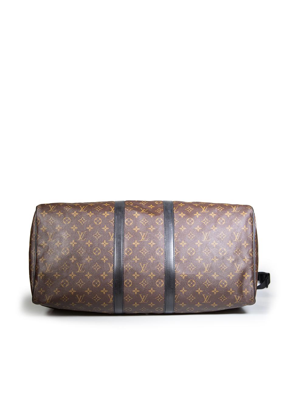 Louis Vuitton 2007 Brown Keepall Monogram Bag In Good Condition In London, GB