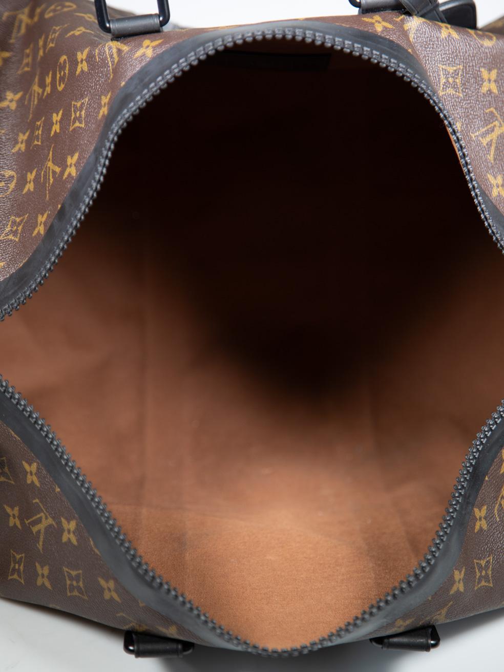 Louis Vuitton 2007 Brown Keepall Monogram Bag 1