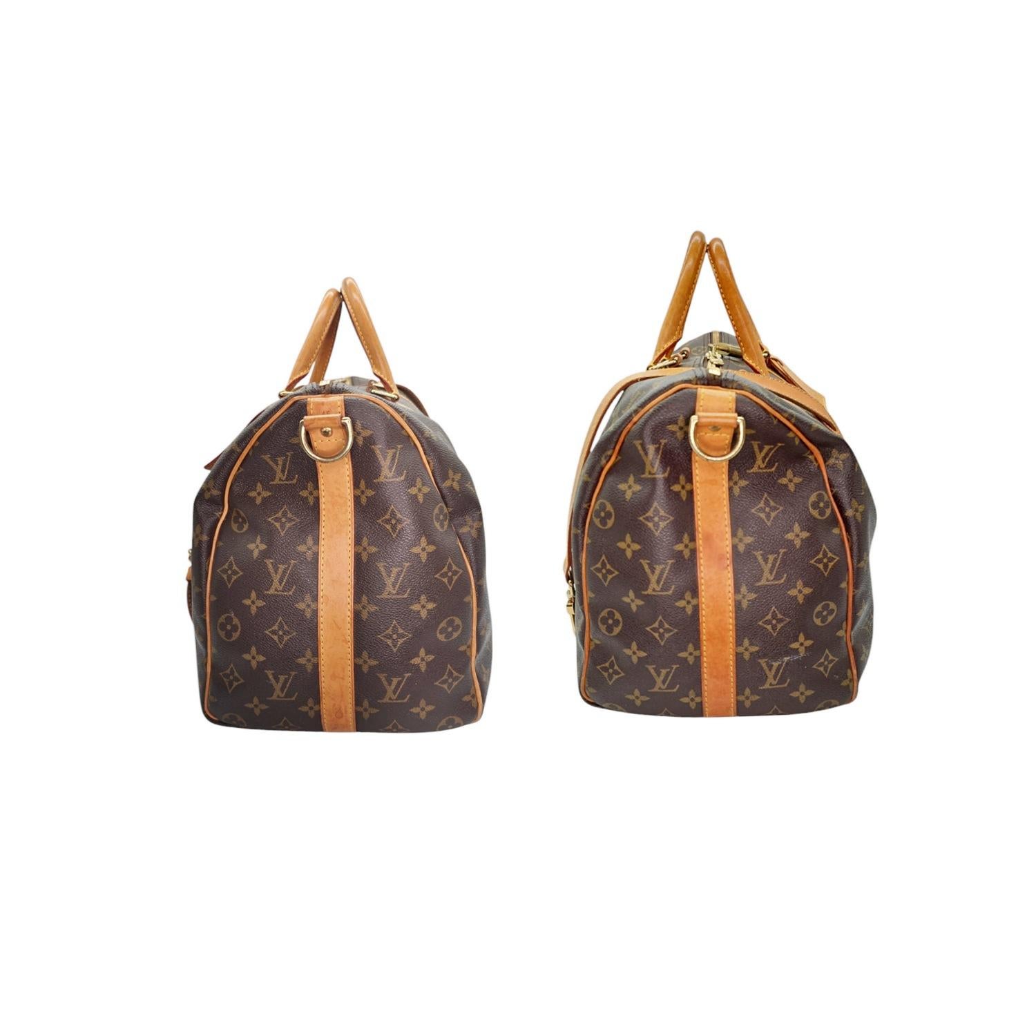 Louis Vuitton 2007 Monogram Canvas Keepall Bandouliere 45 In Good Condition For Sale In Scottsdale, AZ