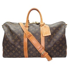 Louis Vuitton 2007 Monogram Canvas Keepall Bandouliere 45