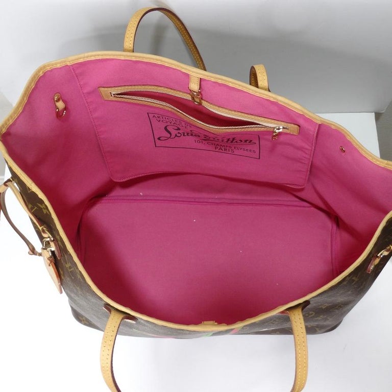 Takashi Murakami Neverfull Tote Bag von Louis Vuitton 2007 im Angebot bei 1stDibs