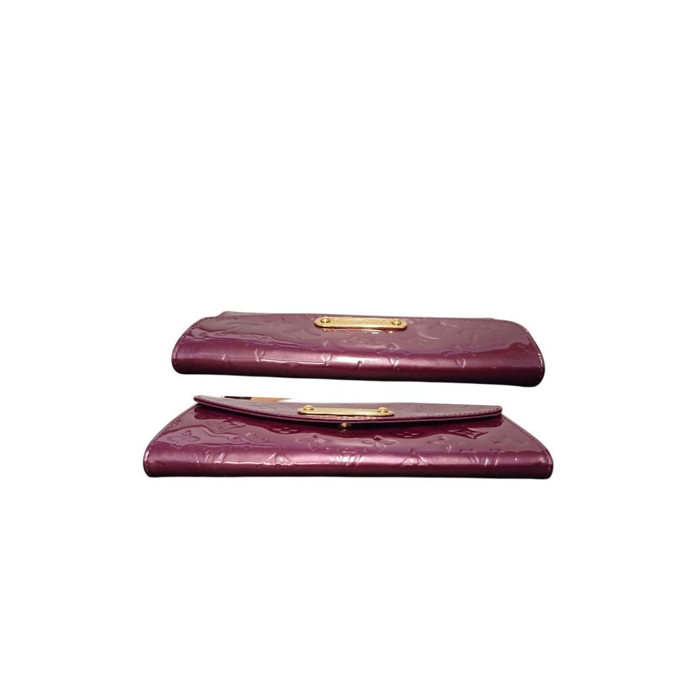 Louis Vuitton 2007 Vernis Sunset Boulevard Clutch Pochette For Sale 1