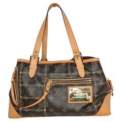 Louis Vuitton 2007 Vintage Monogram Canvas Riveting Satchel
