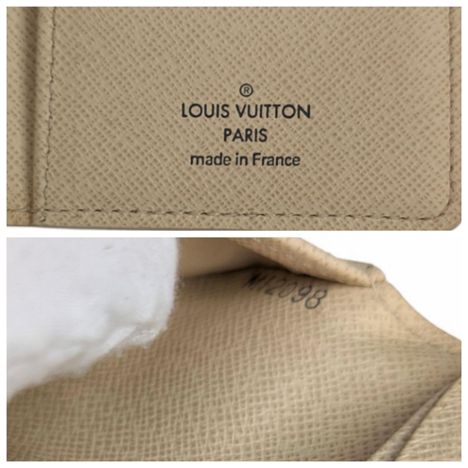 Louis Vuitton 2008 Damier Azur Pocket Organizer For Sale 2