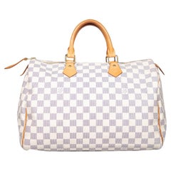 Louis Vuitton 2008 Damier Azur Speedy 35