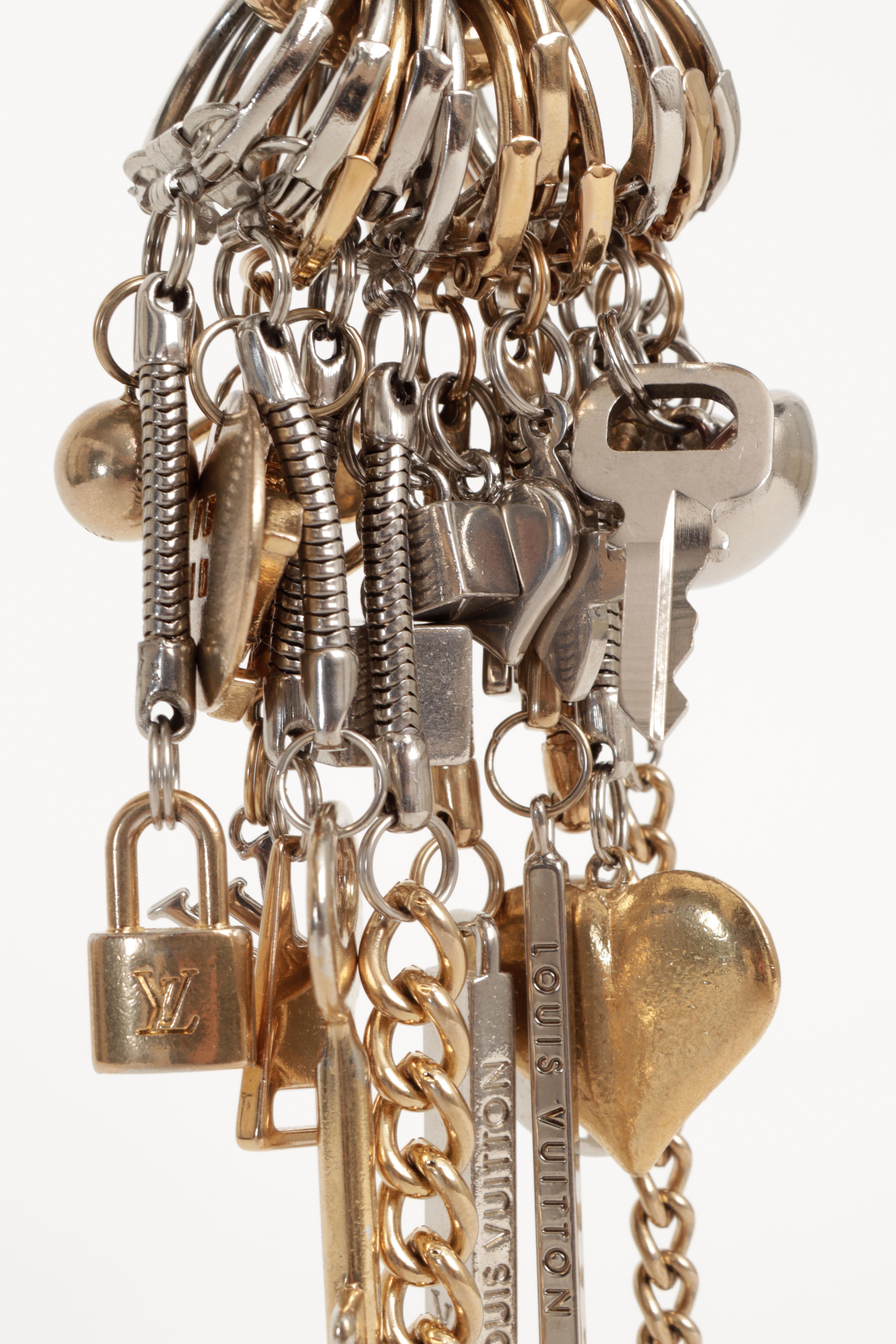 Louis Vuitton 2008 Limited Edition Judy Blame Mini Pleaty Raye Bag in Blue Denim For Sale 8