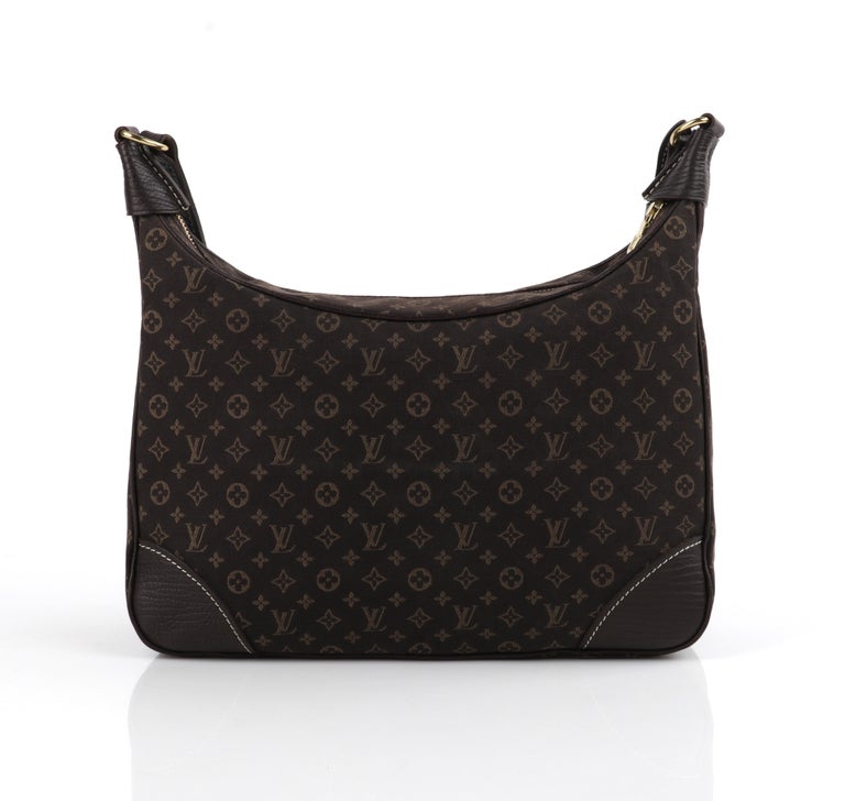 LOUIS VUITTON 2008 "Lin Boulogne" Monogram Canvas Zip Top Hobo Shoulder