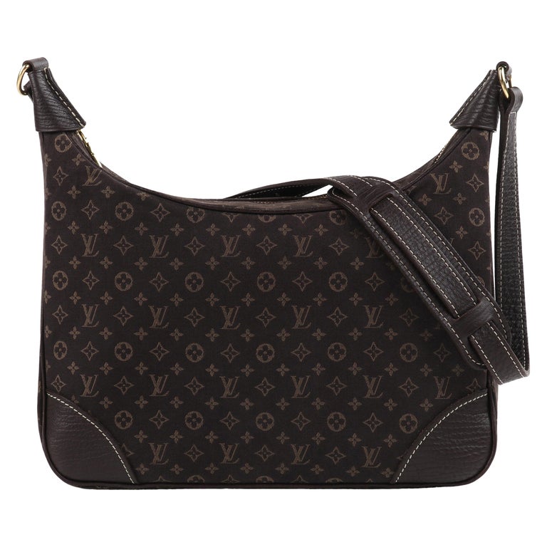 LOUIS VUITTON 2008 "Lin Boulogne" Monogram Canvas Zip Top Hobo Shoulder