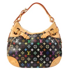 Louis Vuitton 2008 Made Monogram Greta Black/Multi Bag