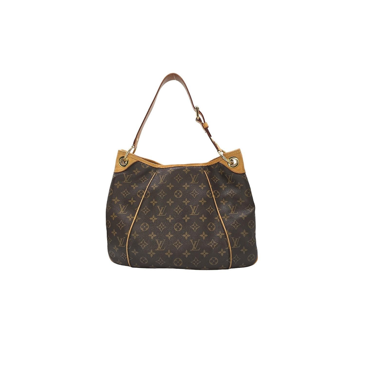 Louis Vuitton 2008 Monogram Galleria PM Hobo In Good Condition In Scottsdale, AZ