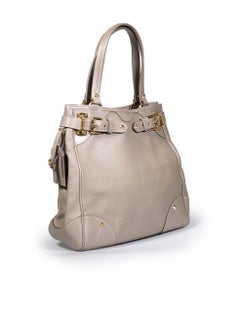 Louis Vuitton 2008 Taupe Leder Le Majestueux Suhali Einkaufstasche