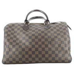 Speedy Damier Canvas-Tasche aus Baumwolle von Louis Vuitton 2008''s
