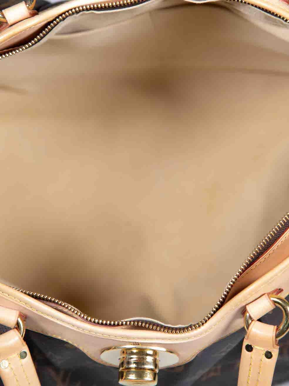 Louis Vuitton 2009 Brown Monogram Boetie GM Bag For Sale 1