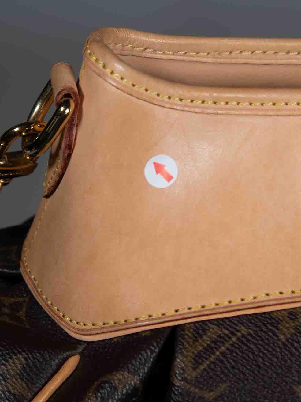 Louis Vuitton 2009 Brown Monogram Boetie GM Bag For Sale 4