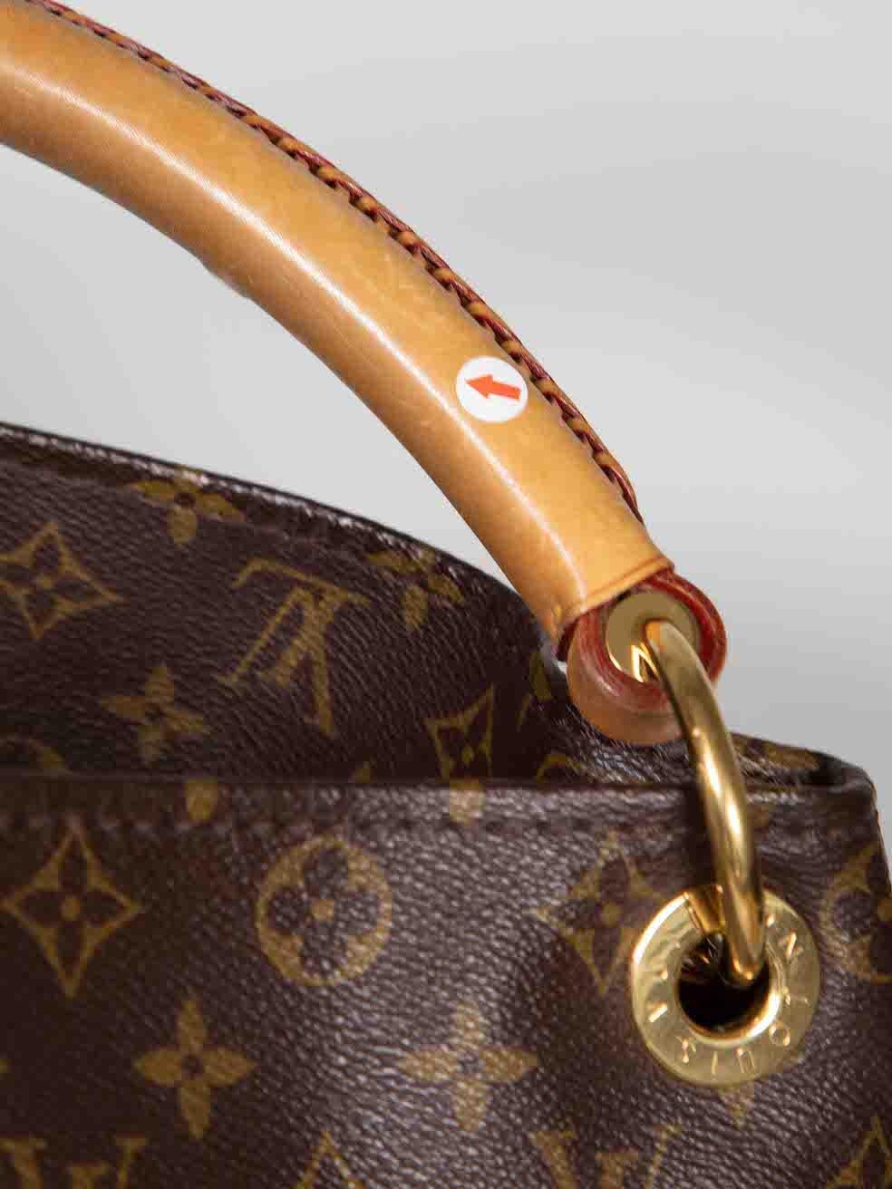 Louis Vuitton 2010 Brown Artsy MM Shoulder Bag 2
