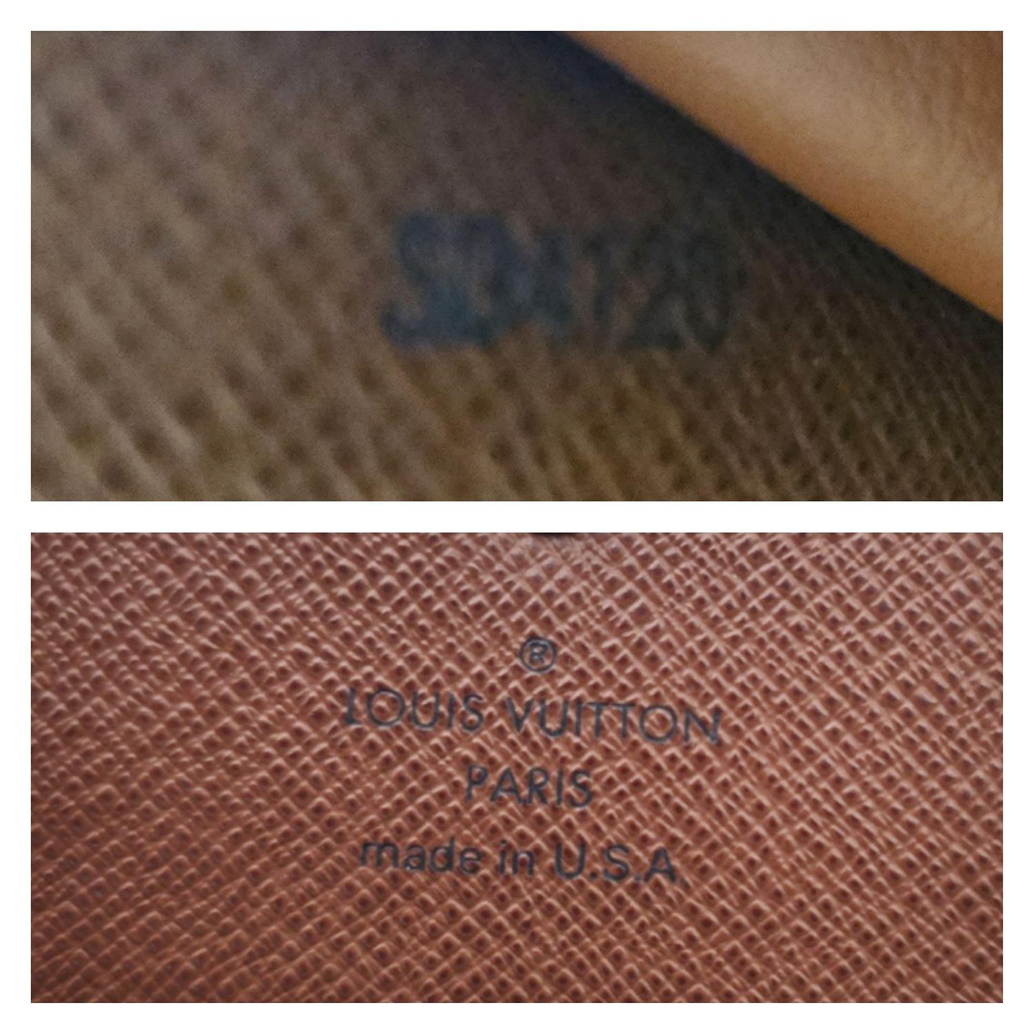 Portafoglio Monogram Porte-Monnaie Louis Vuitton 2010 in vendita 2